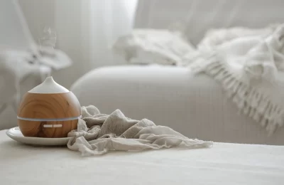 Casa cheirosa na primavera